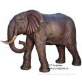 Elephant Metal Sculpture(BAS-G003)
